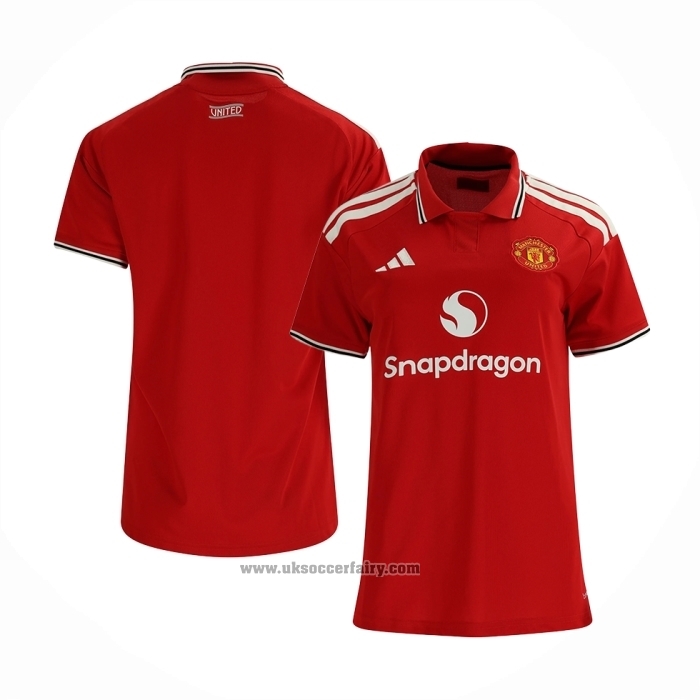 Manchester United Home Shirt Womens 2026-2027